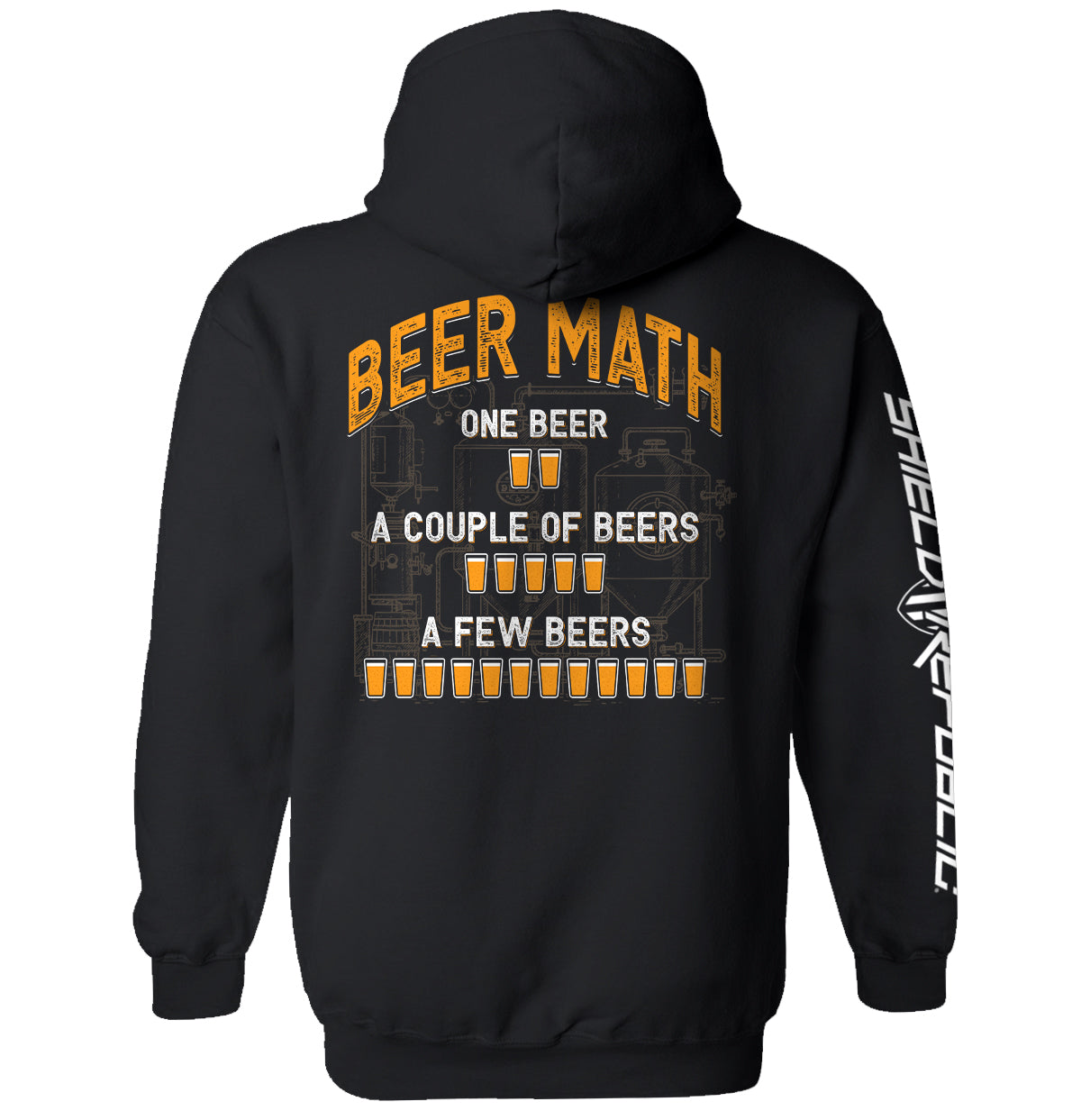 Beer Math Shield Republic
