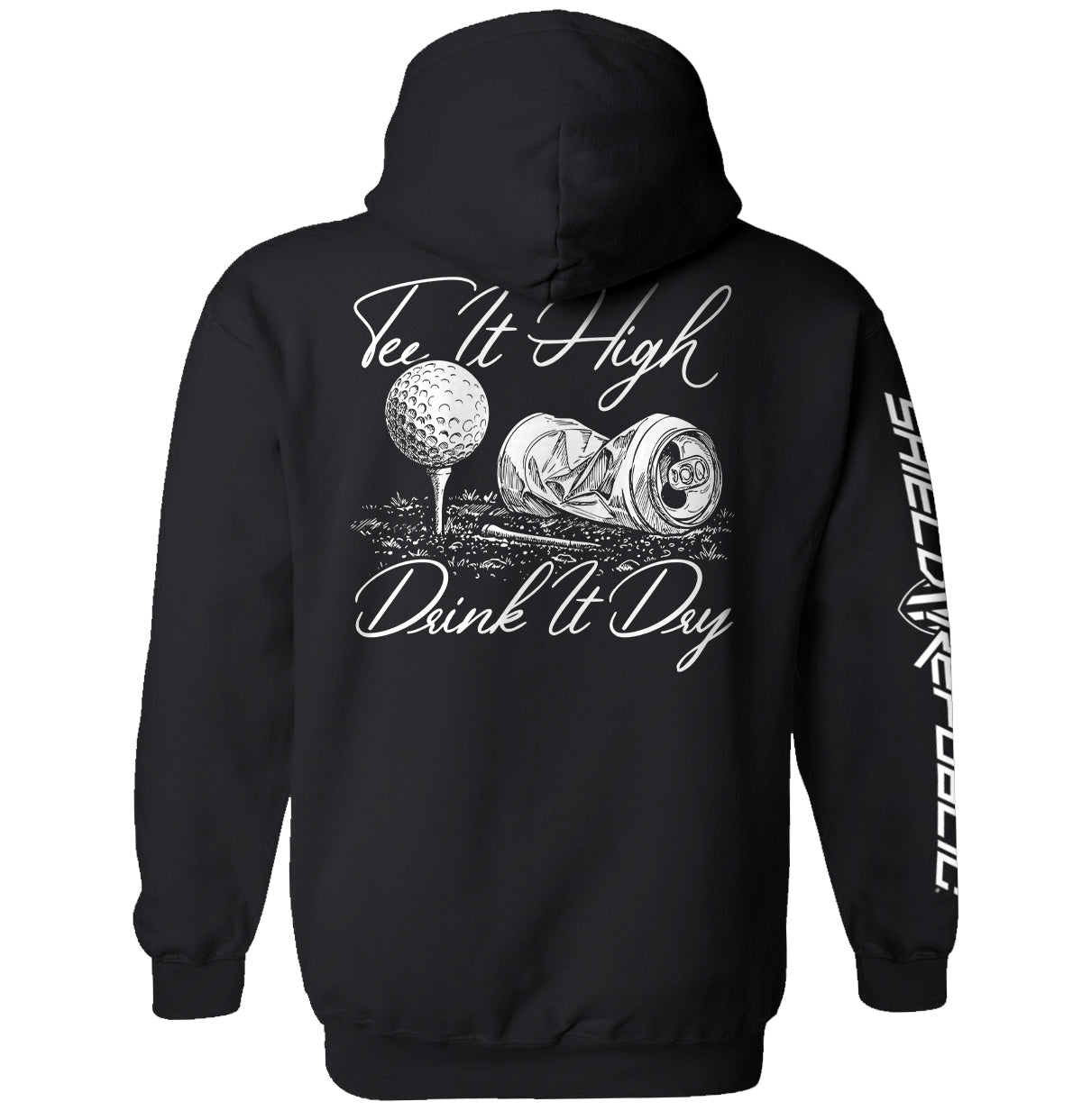 Tee It High Drink It Dry Shield Republic
