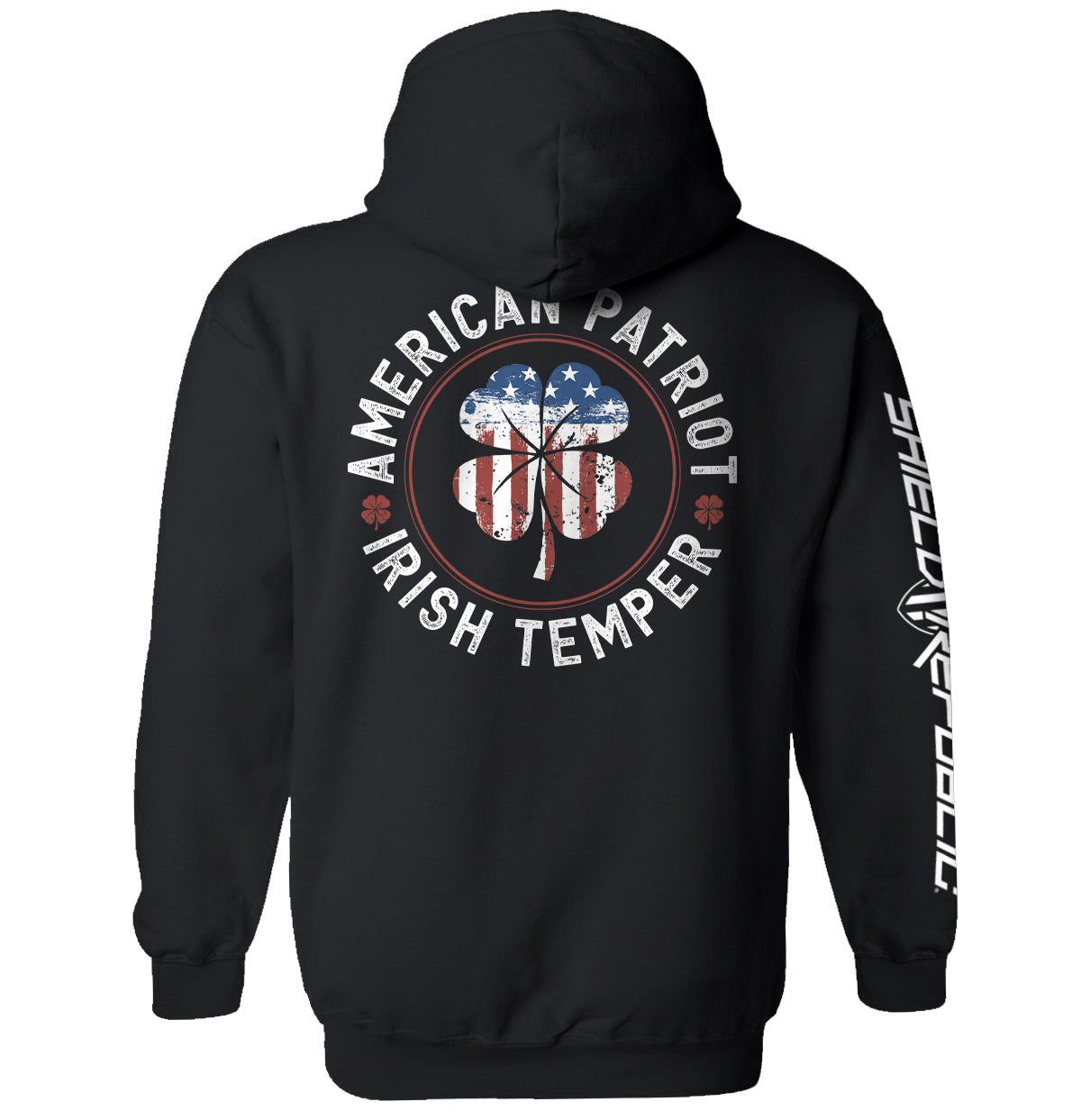 American Patriot Irish Temper Shield Republic