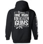 I Love One Man & Several Guns (Back Print) Shield Republic