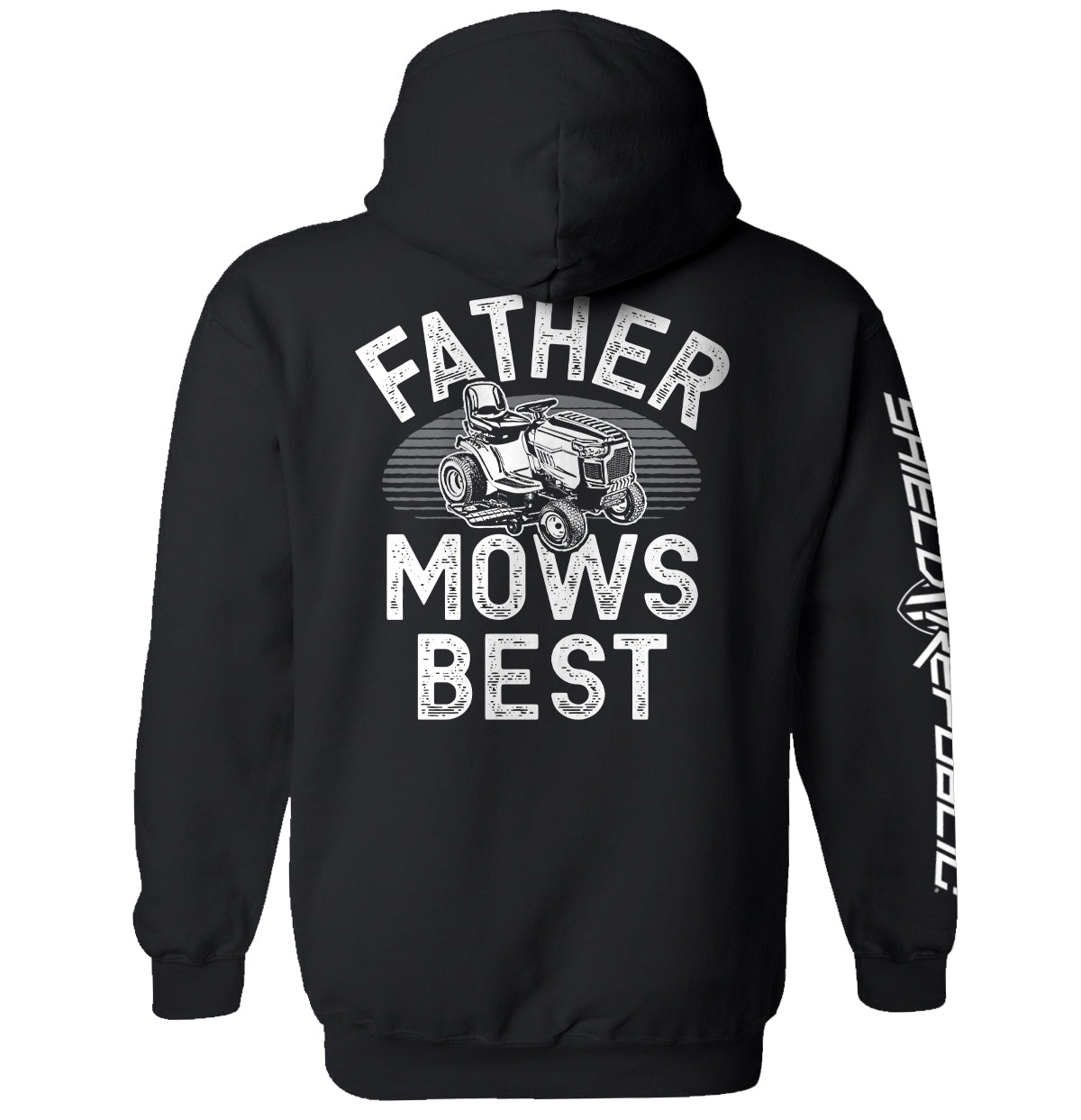 Father Mows Best Shield Republic