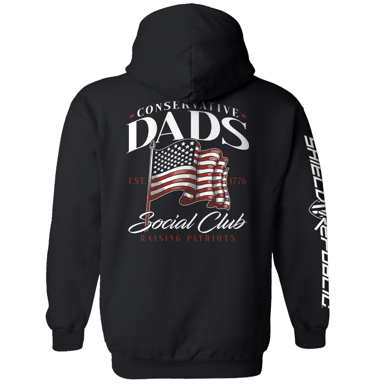 Conservative Dads Social Club Shield Republic