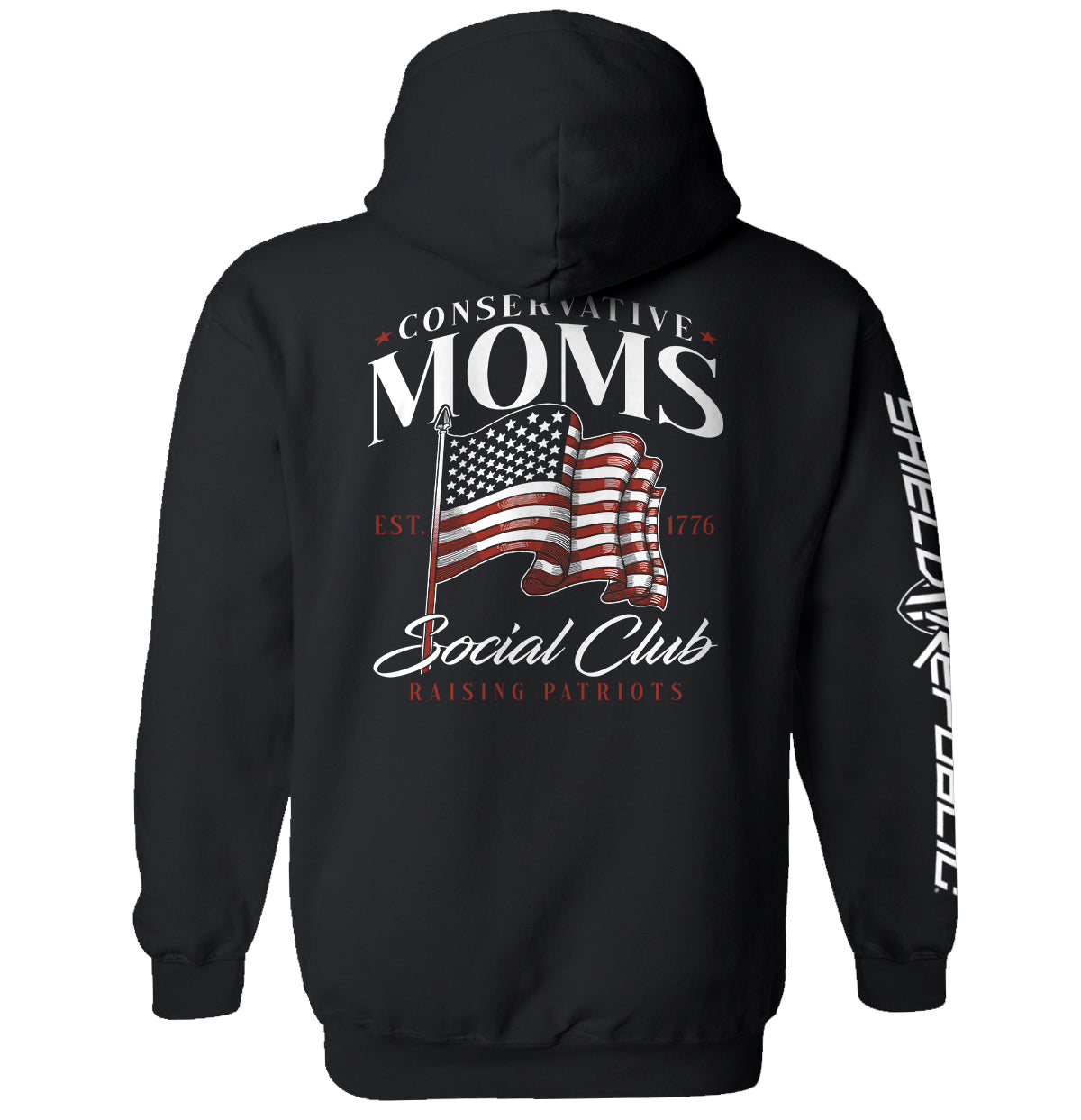Conservative Moms Social Club Shield Republic