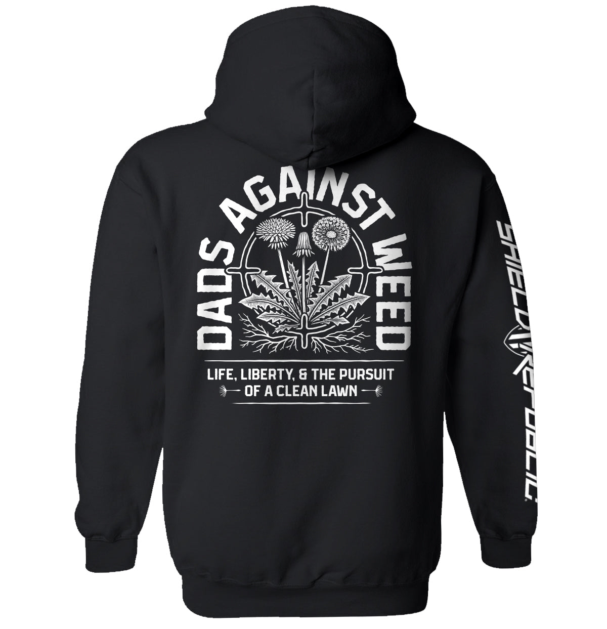 Dads Against Weed Shield Republic