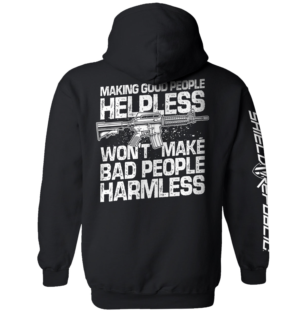 Making Good People Helpless AR15 Shield Republic