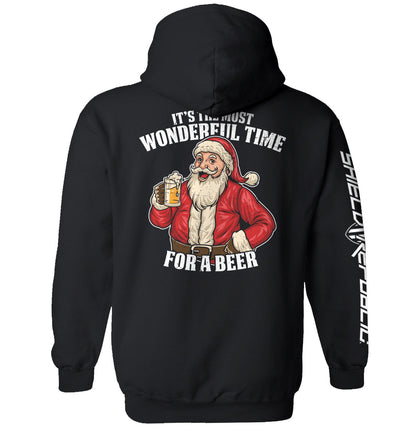 Most Wonderful Time For A Beer Shield Republic