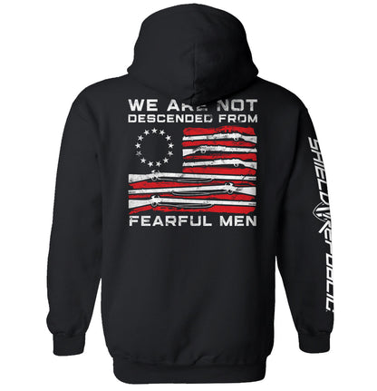 We Are Not Descended From Fearful Men Shield Republic