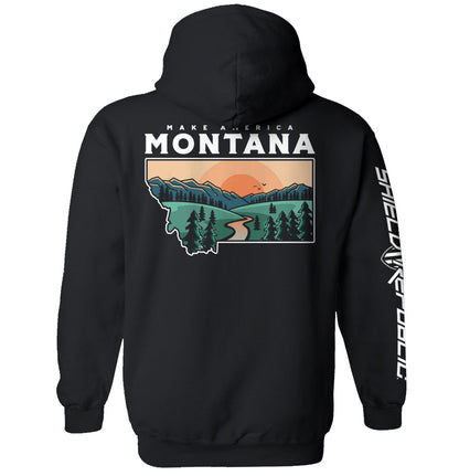 Make America Montana Shield Republic