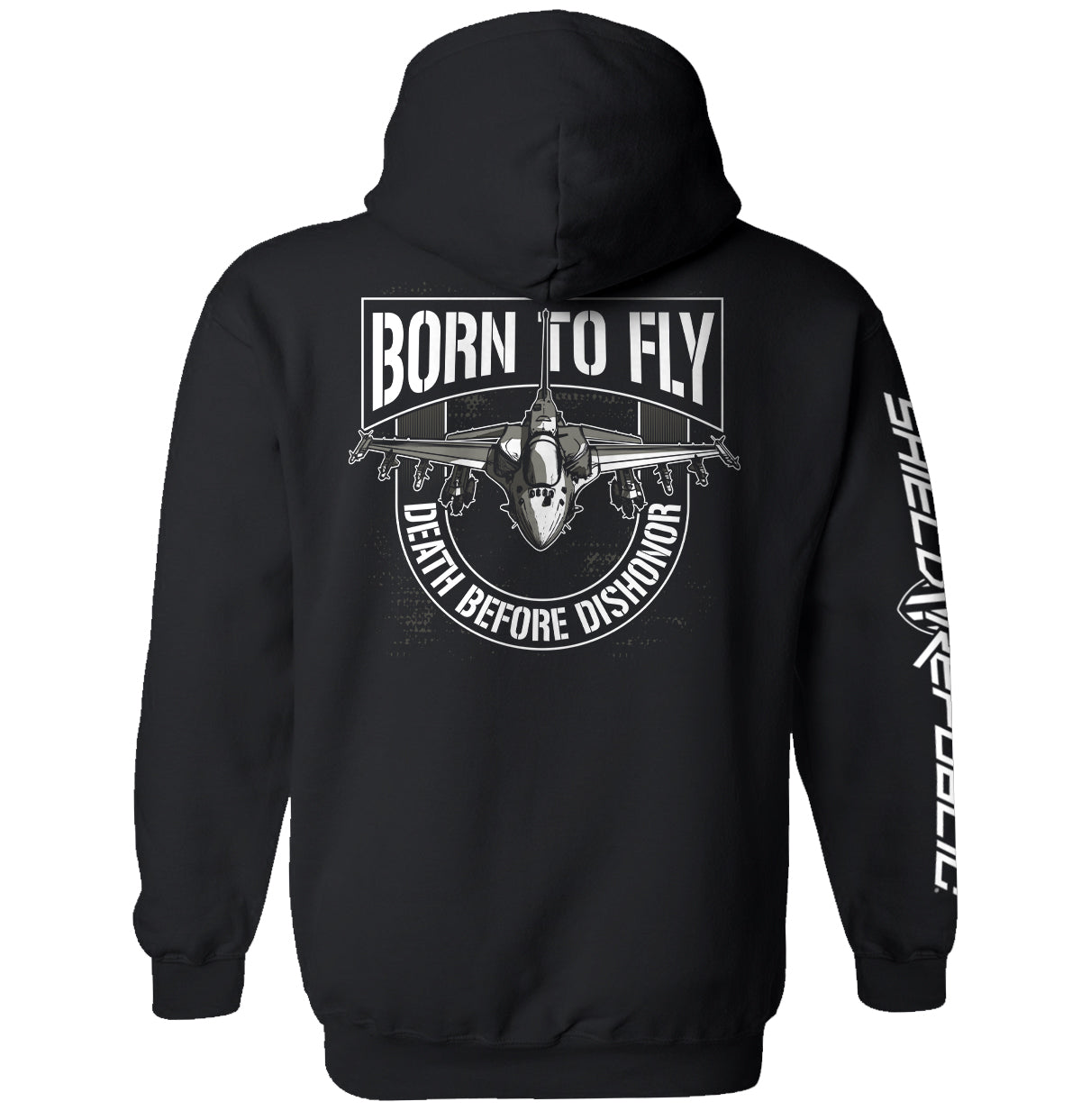 Born To Fly Death Before Dishonor Shield Republic