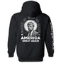 Saved By God to Make America Great Again Shield Republic