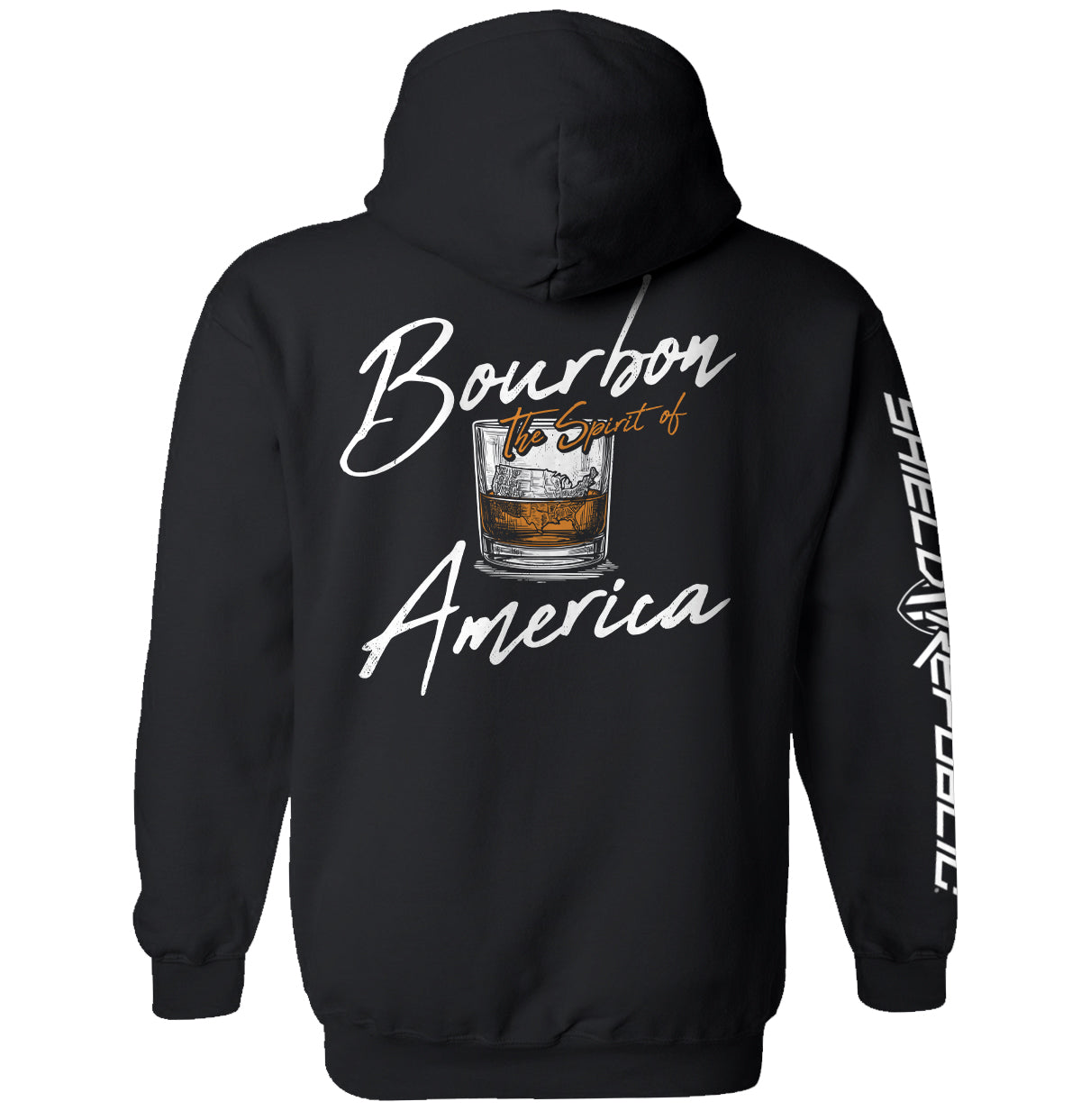 Bourbon The Spirit of America Shield Republic