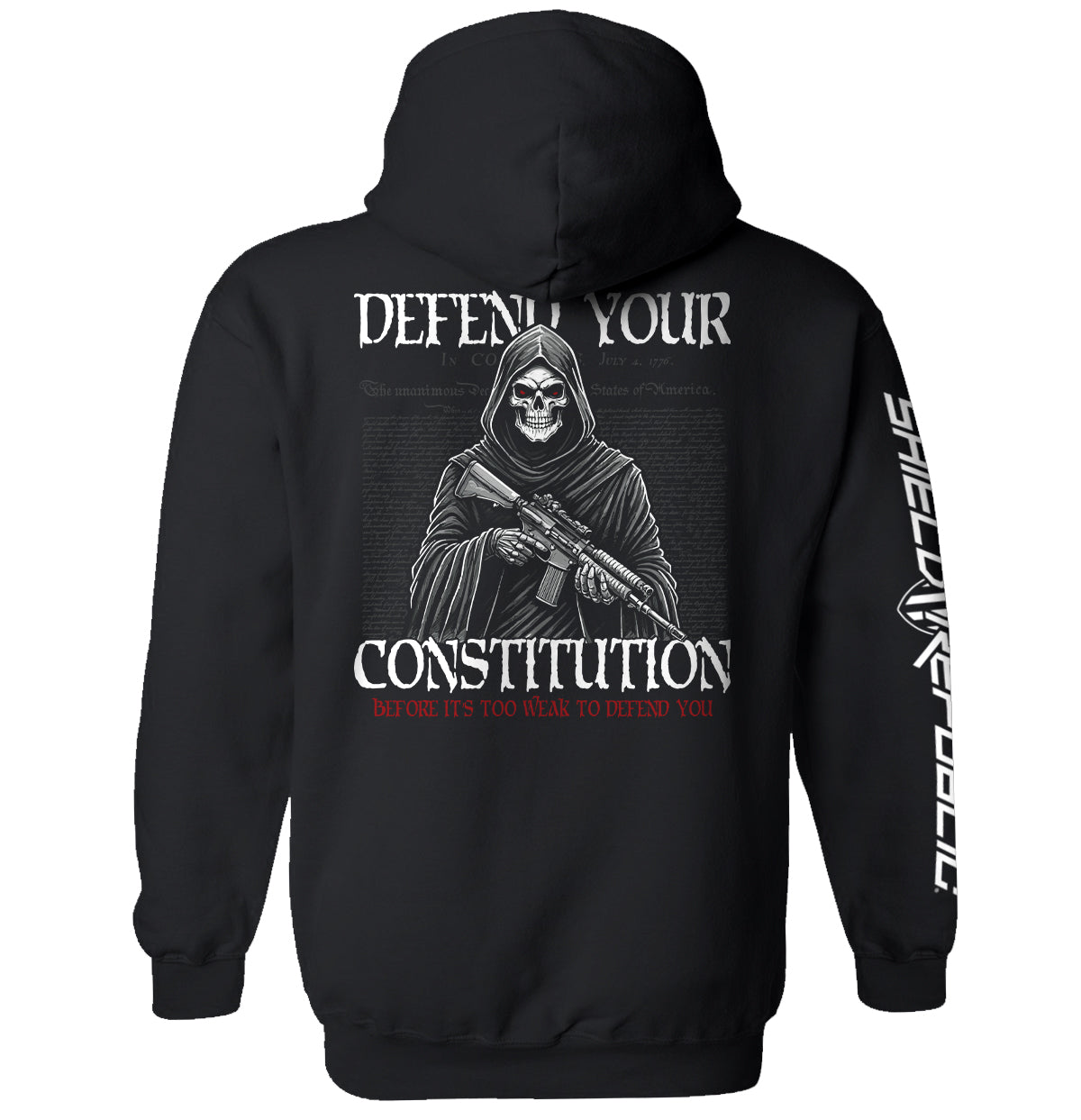 Defend Your Constitution Reaper Shield Republic