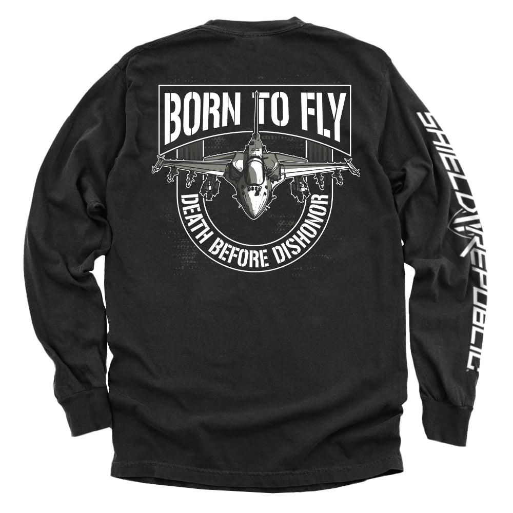 Born To Fly Death Before Dishonor Shield Republic