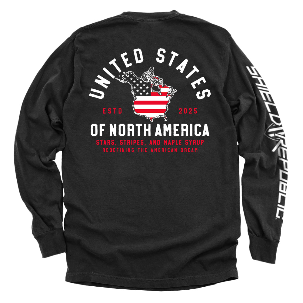 The United States of North America Shield Republic