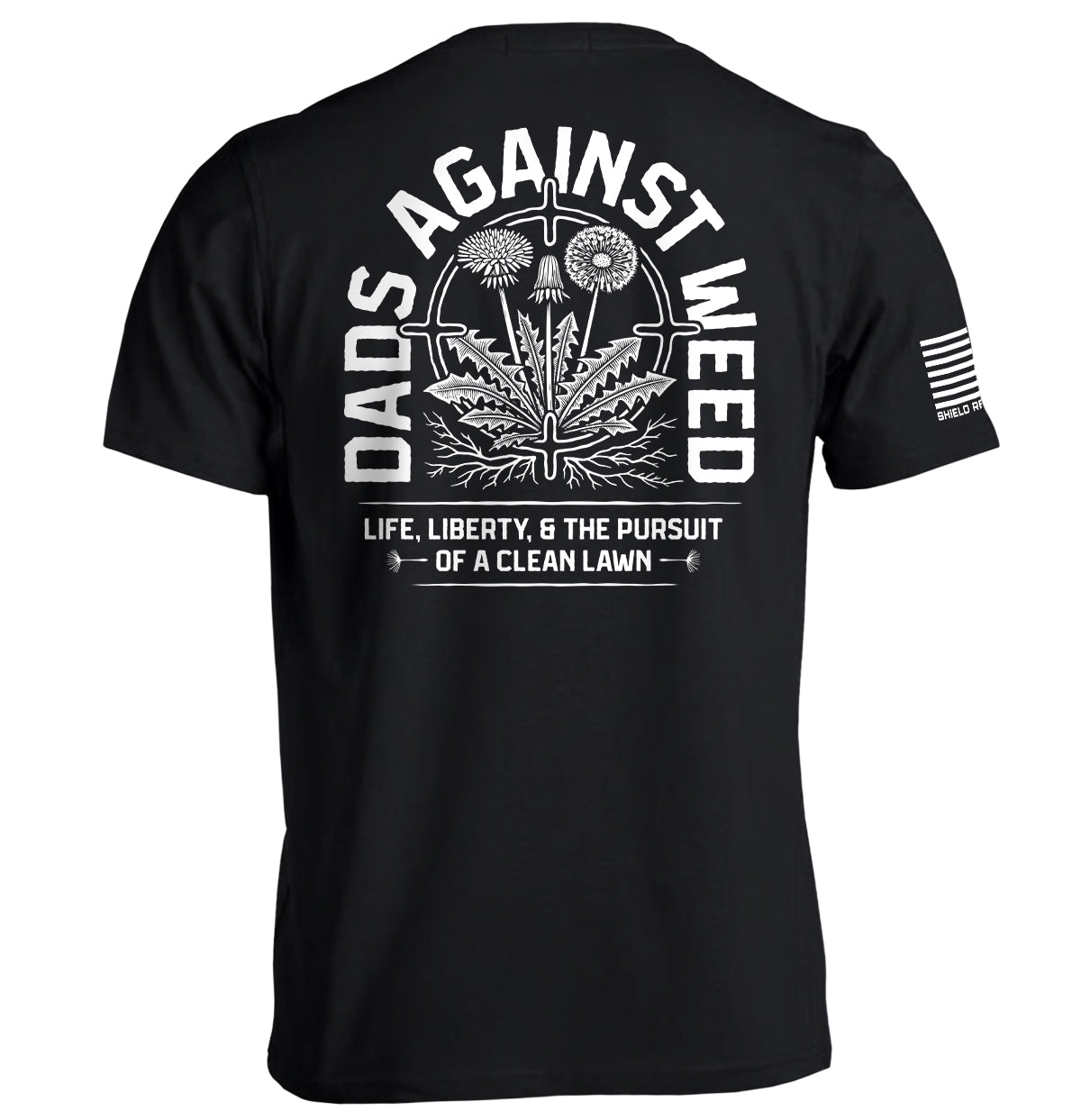 Dads Against Weed Shield Republic