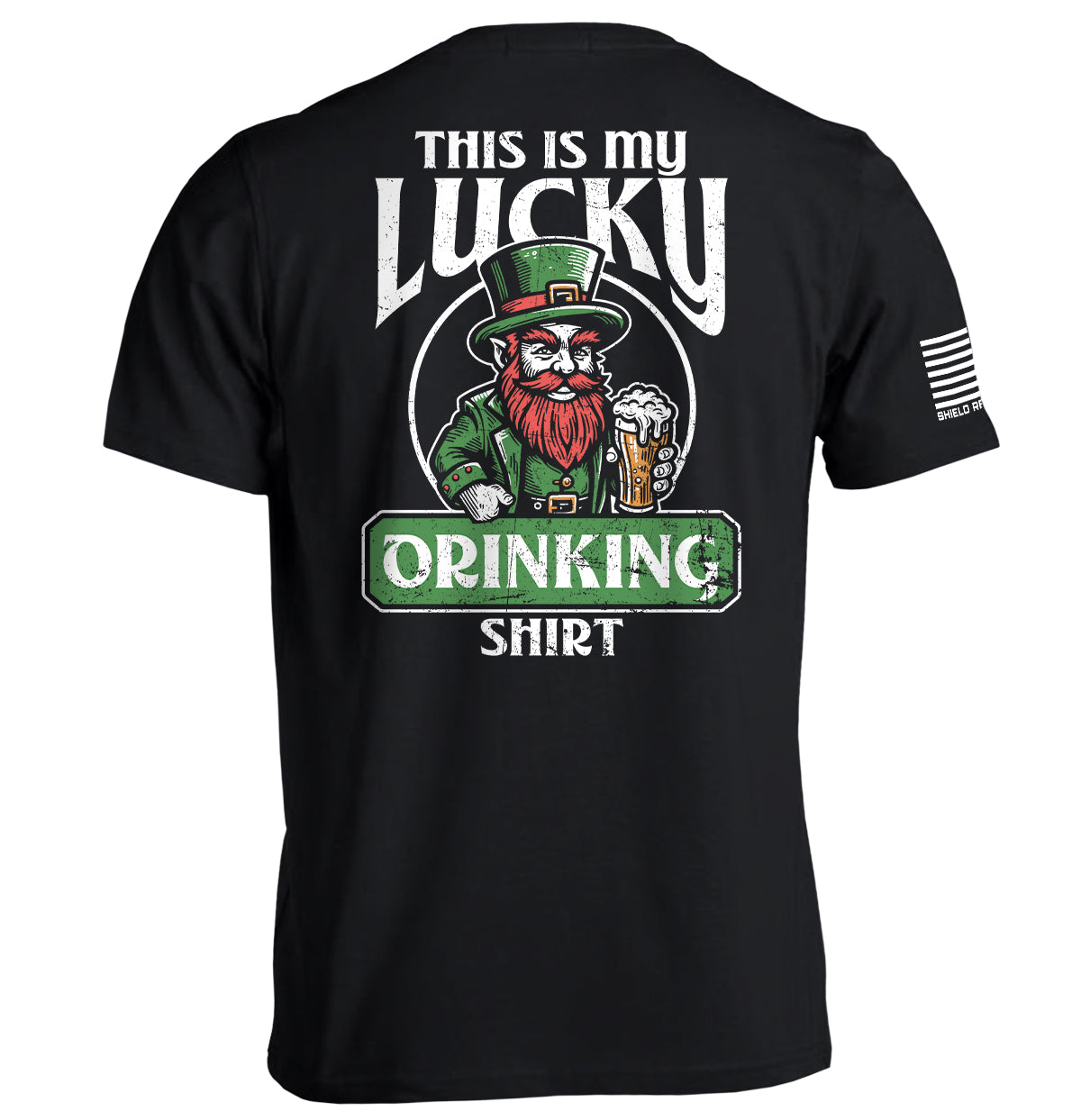 This Is My Lucky Drinking Shirt Shield Republic