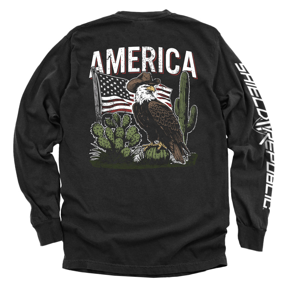 America Eagle Western Shield Republic