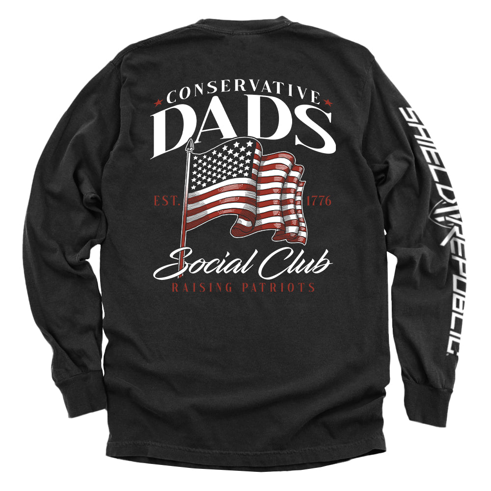 Conservative Dads Social Club Shield Republic
