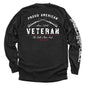 Proud American Veteran The Oath Never Ends Shield Republic