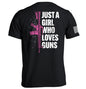 Just A Girl Who Loves Guns Shield Republic