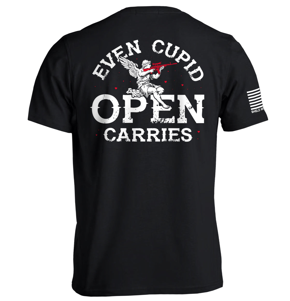 Even Cupid Open Carries Shield Republic