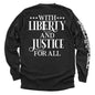 With Liberty And Justice For All Shield Republic