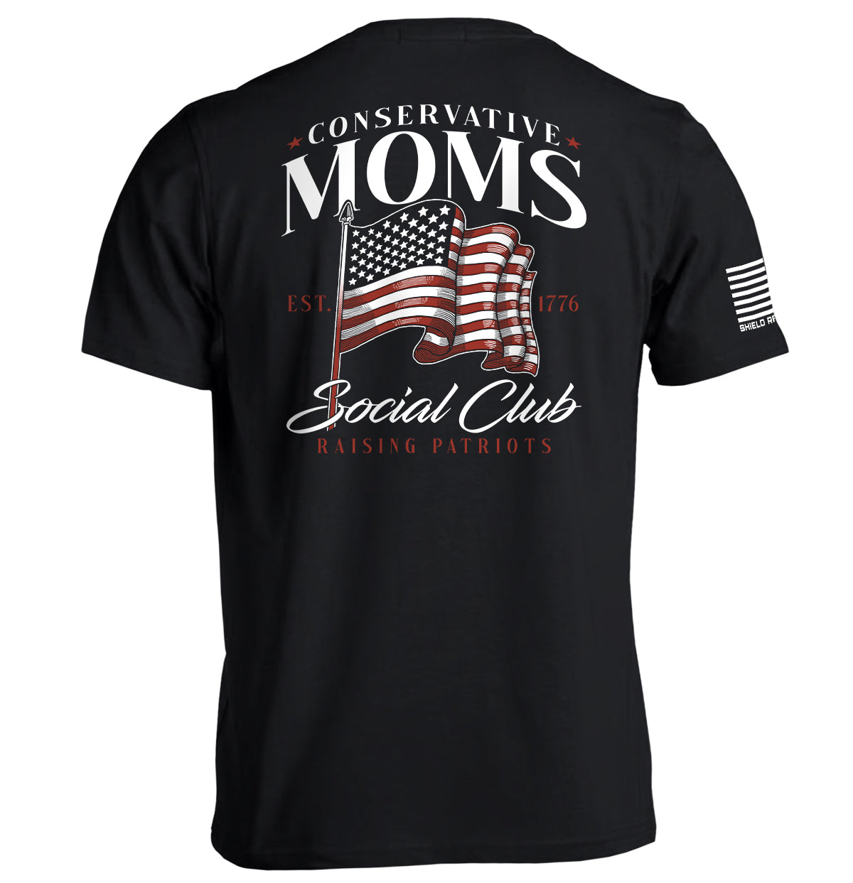 Conservative Moms Social Club Shield Republic
