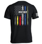 One Nation Under God First Responder Flag Shield Republic