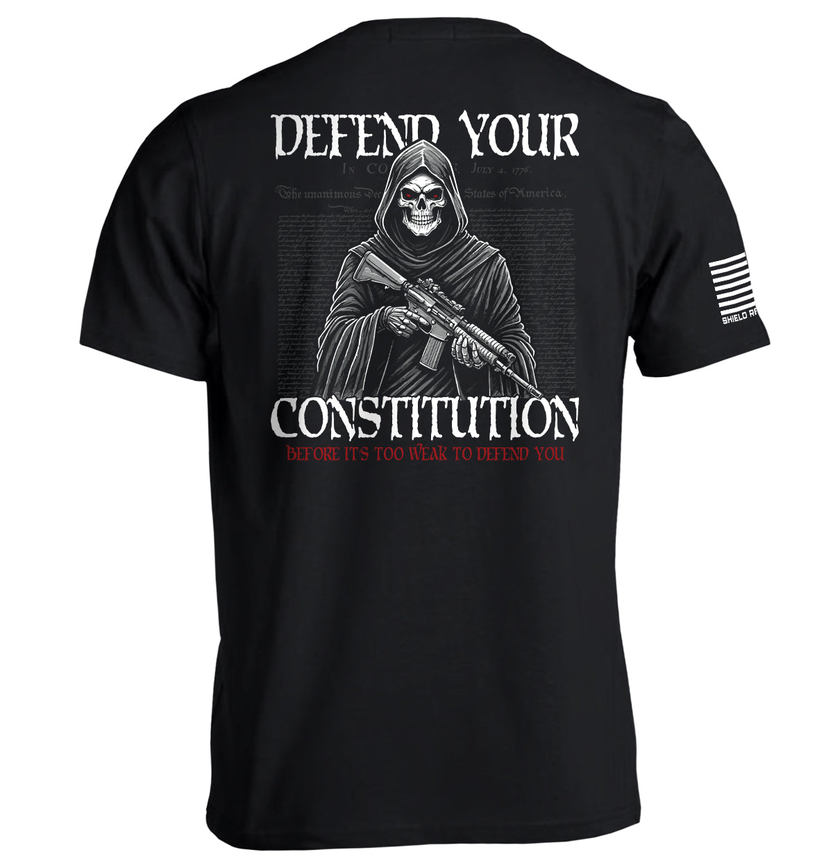 Defend Your Constitution Reaper Shield Republic