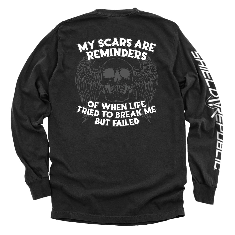 My Scars Are Reminders Shield Republic