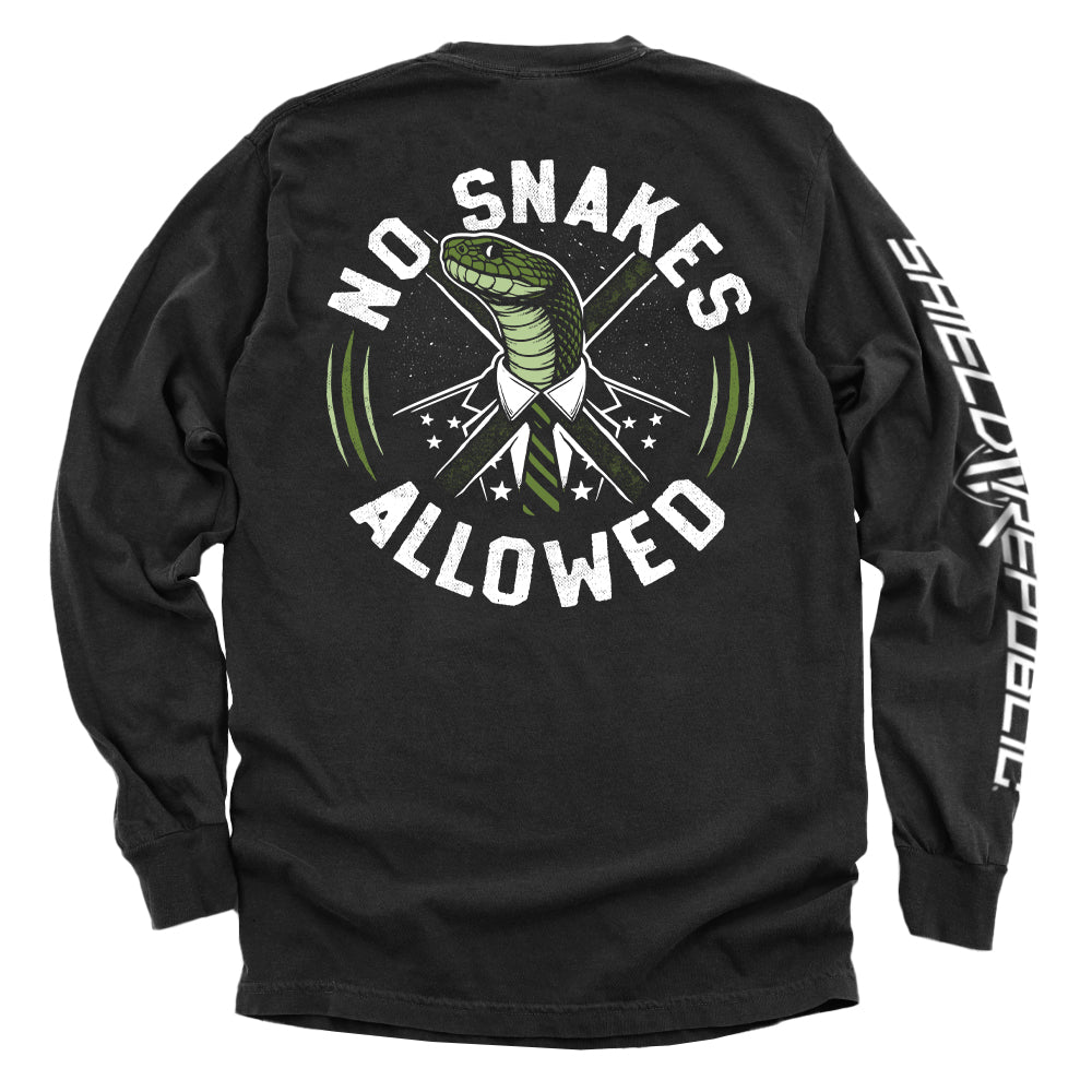 No Snakes Allowed Shield Republic