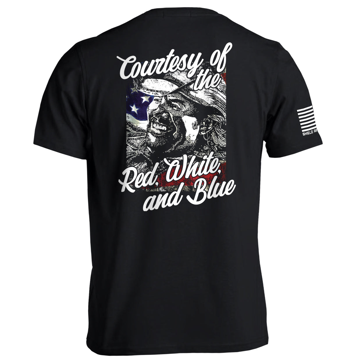 Courtesy Of The Red, White, And Blue Shield Republic