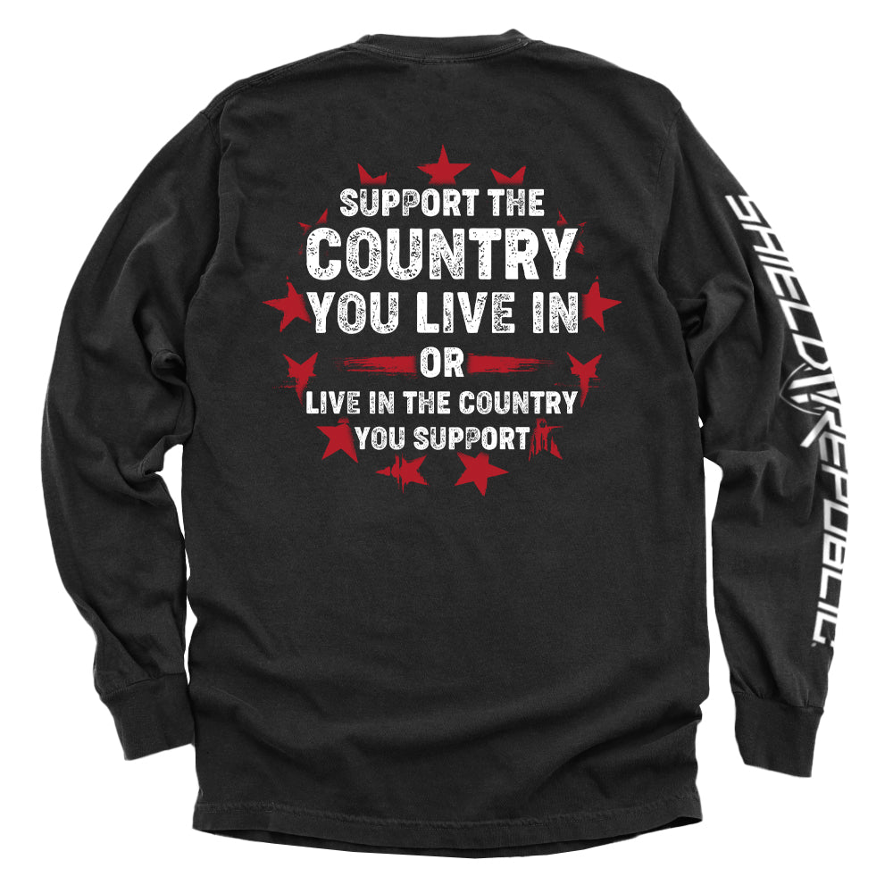 Support The Country You Live In Shield Republic