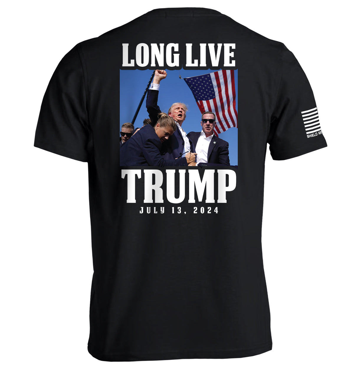 Long Live Trump Shield Republic