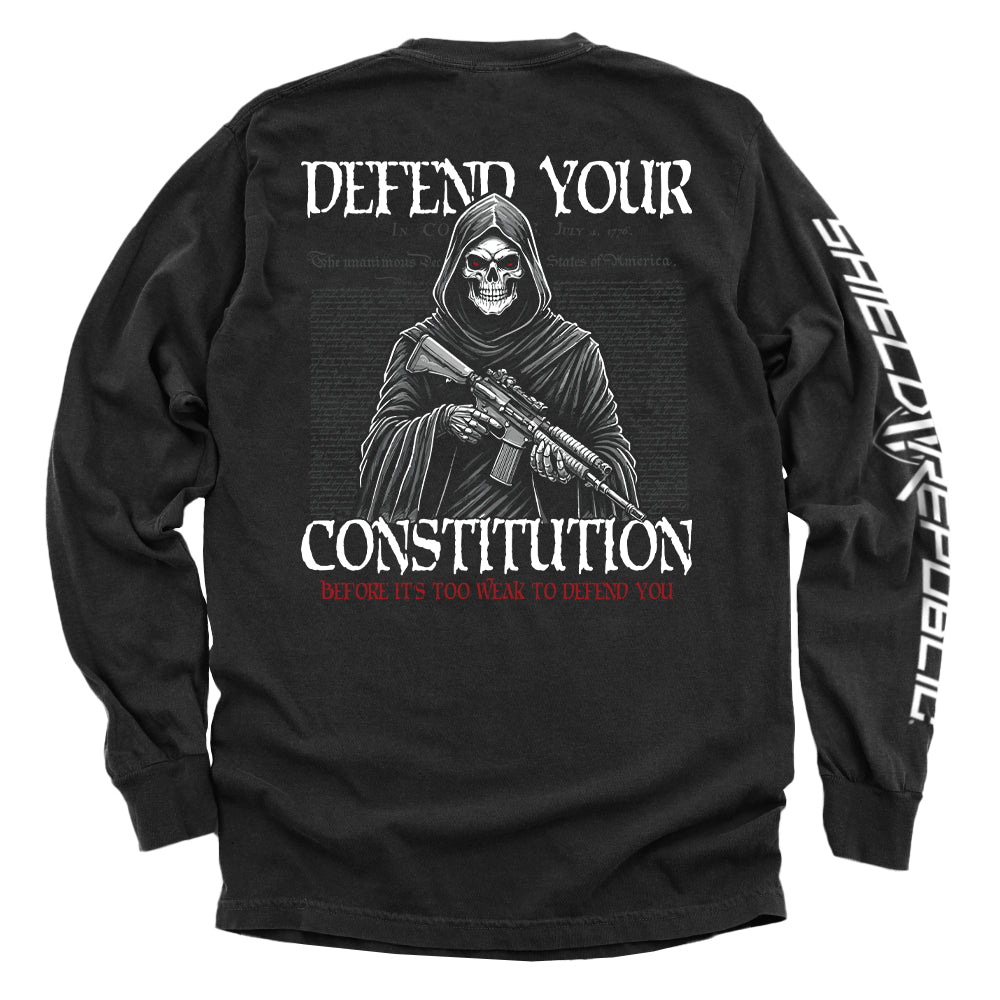 Defend Your Constitution Reaper Shield Republic