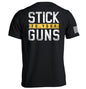 Stick To Your Guns Distressed Shield Republic