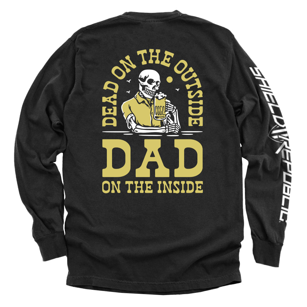Dad On The Inside Shield Republic