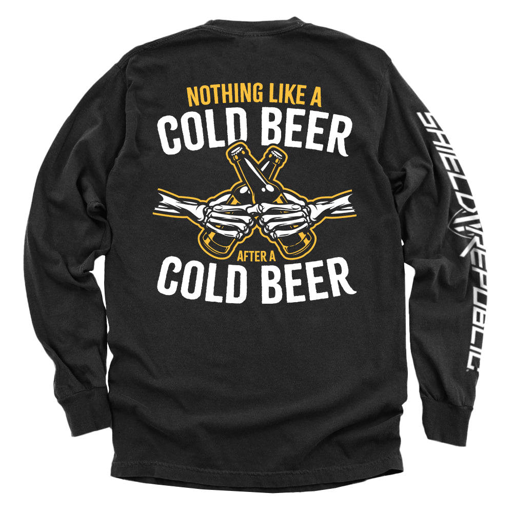 Nothing Like A Cold Beer After A Cold Beer Shield Republic