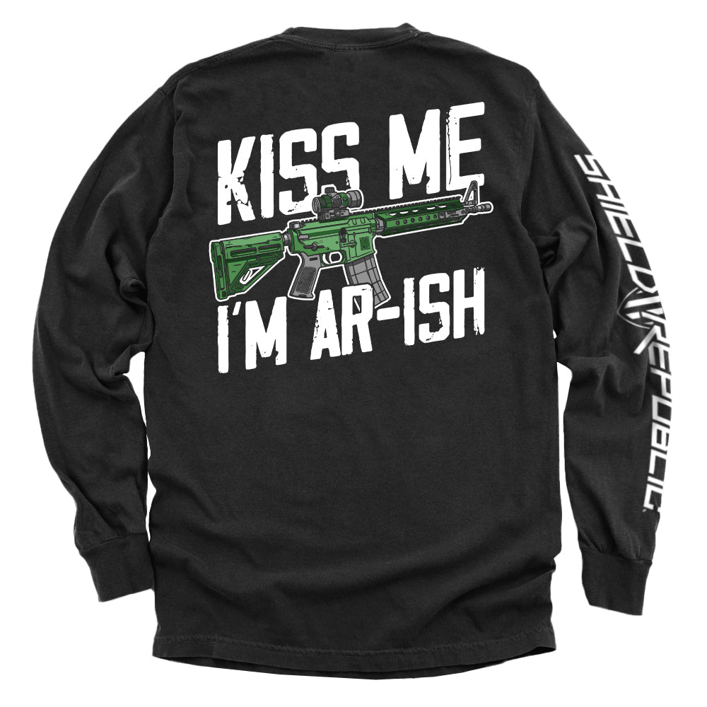 Kiss Me I'm AR-ish Shield Republic