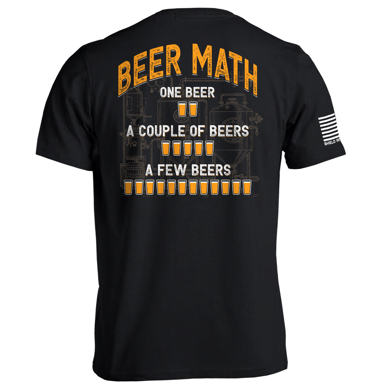 Beer Math Shield Republic