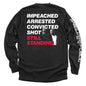Impeached Arrested Convicted Shot Still Standing Shield Republic