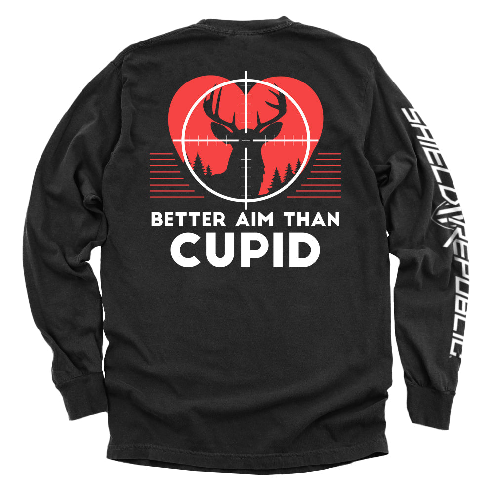 Better Aim Than Cupid Deer Shield Republic
