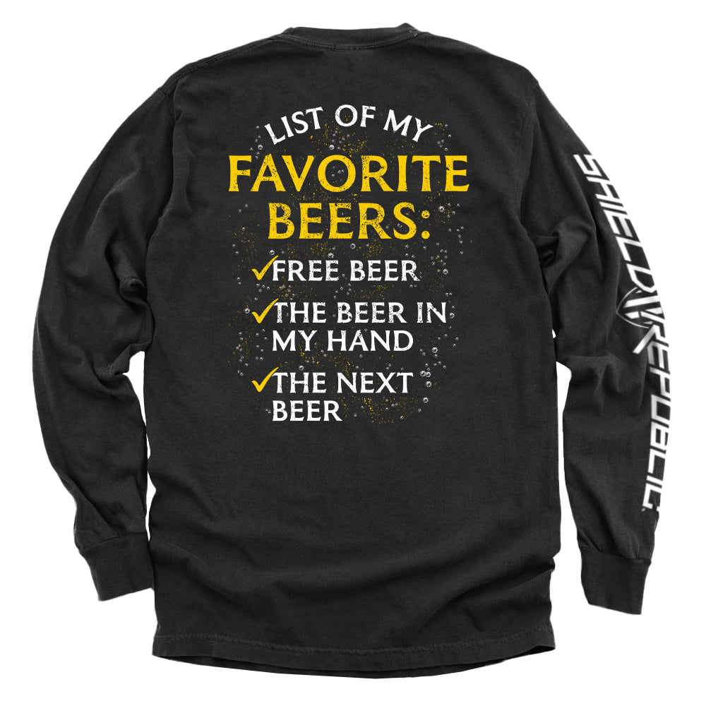 List of My Favorite Beers Shield Republic