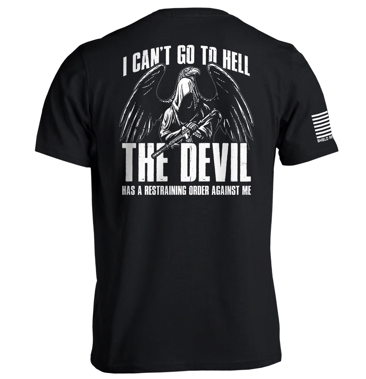 I Can't Go to Hell (Reaper Eagle) Shield Republic