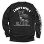 I Don't Give A Rat's Ass (Back Print) Shield Republic