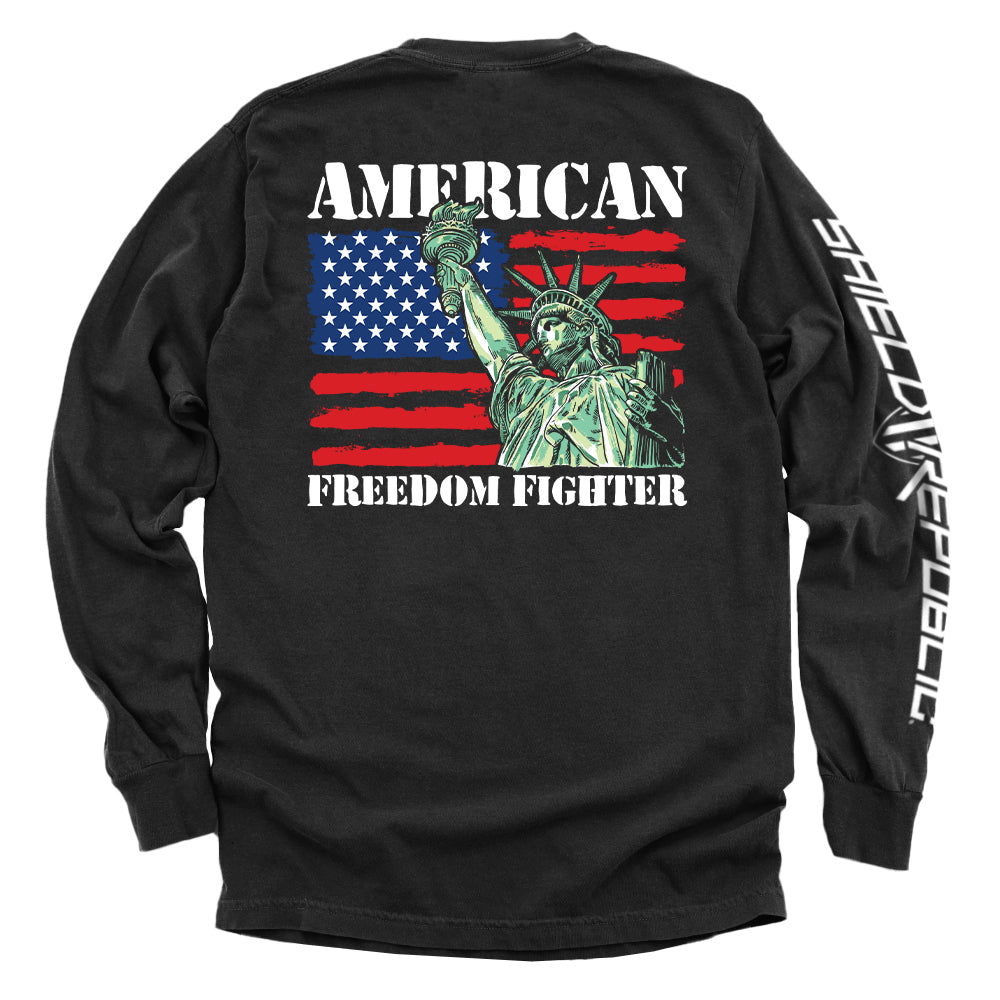 American Freedom Fighter Shield Republic