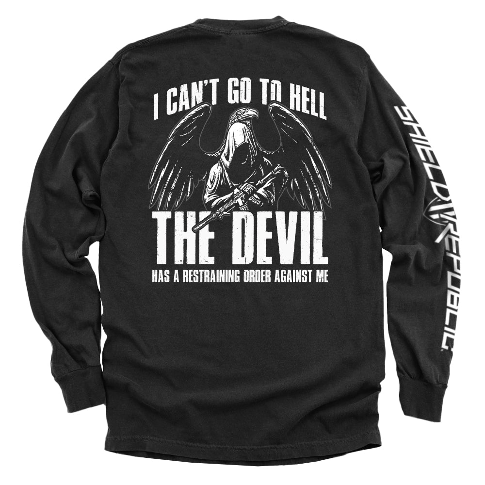 I Can't Go to Hell (Reaper Eagle) Shield Republic