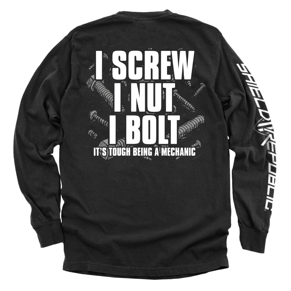 I Screw I Nut I Bolt Shield Republic