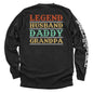 Legend Husband Daddy Grandpa Shield Republic