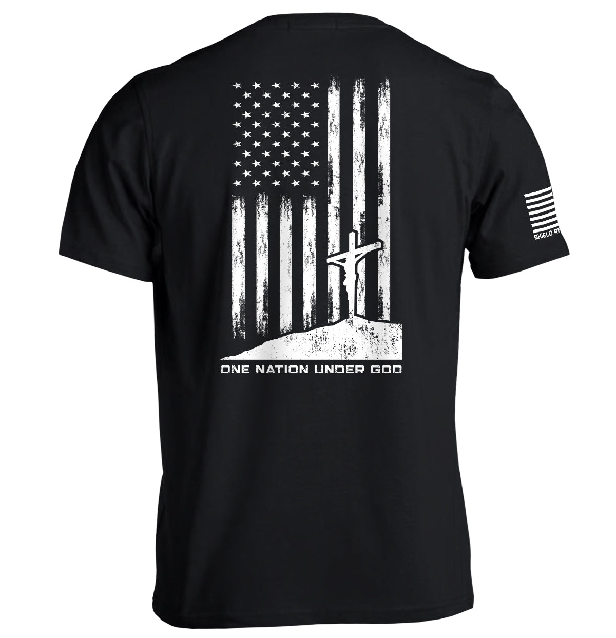 One Nation Under God Shield Republic